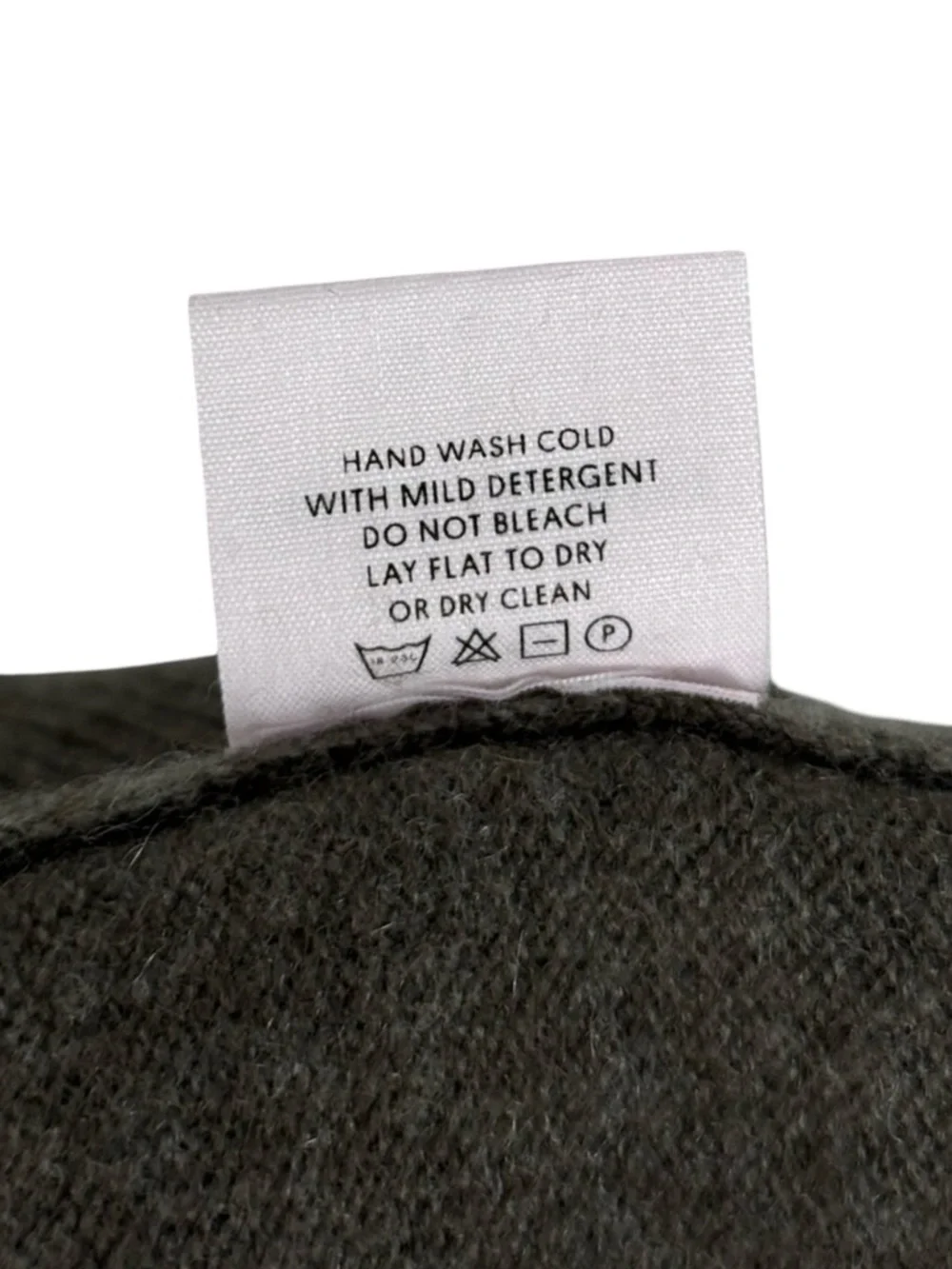 Lingua Franca "i read banned books" Cashmere Womens Large Sweater Gray Crewneck - Picture 9 of 9